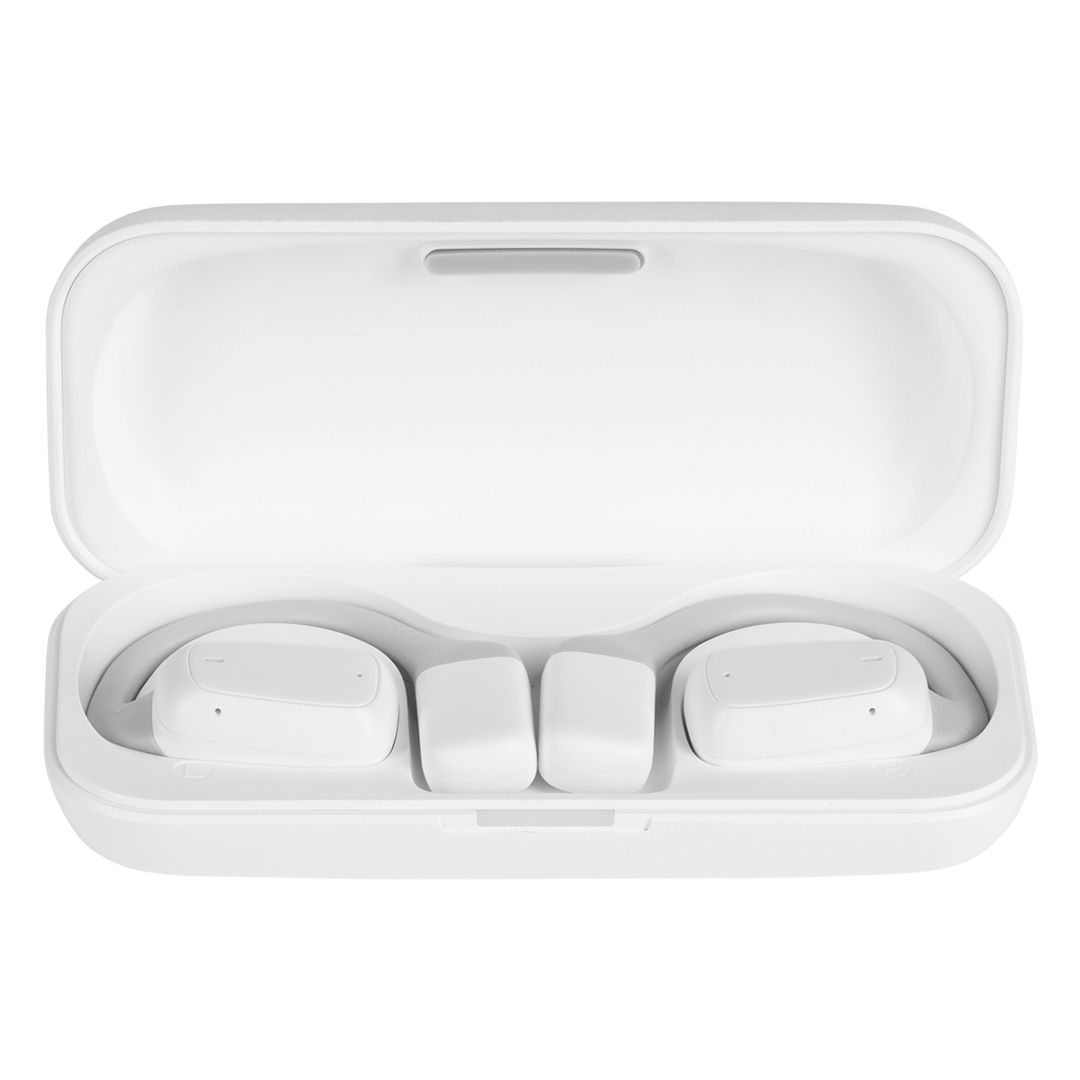 Wireless stereo earbuds